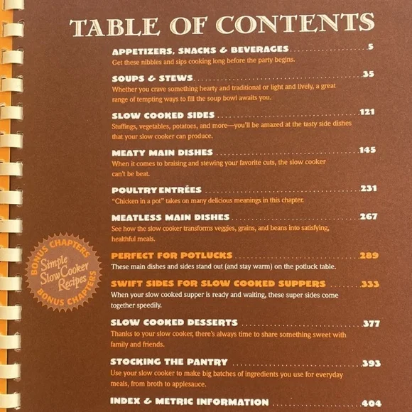 Simple Slow Cooker Recipe Cookbook - Picture 2 of 4